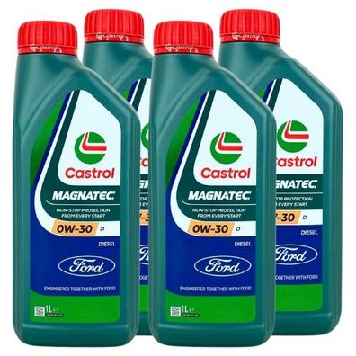 Ford Castrol Magnatec 0W-30 D 4x1 Liter