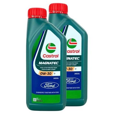 Ford Castrol Magnatec 0W-30 D 2x1 Liter