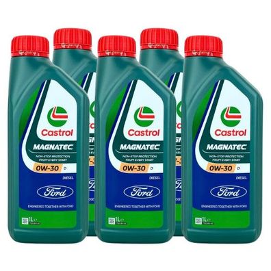 Ford Castrol Magnatec 0W-30 D 5x1 Liter