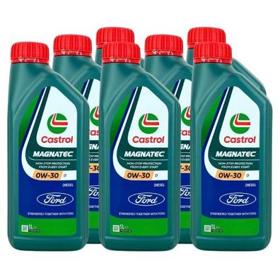 Ford Castrol Magnatec 0W-30 D 7x1 Liter