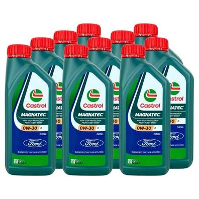 Ford Castrol Magnatec 0W-30 D 10x1 Liter