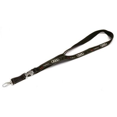 Audi Tradition Schlüsselband Lanyard Schlüsselring Schlüsselanhänger A8-8271