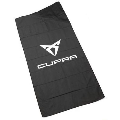 CUPRA Handtuch 70x140cm Badetuch schwarz OCU10080