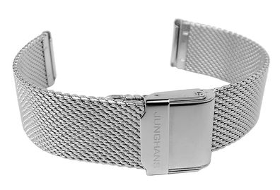 Junghans MAX BILL Uhrenarmband 17mm | Milanaise Edelstahl für 047/4356