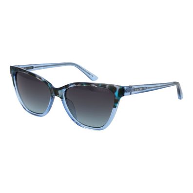 Guess Sonnenbrille GU7777 92W 55 Damen Blau