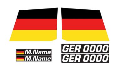 iQ Foil Segelnummer Set für Klasse „iQFoil“ TOP Angebot by Windsports World