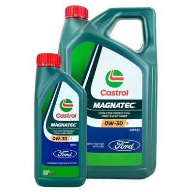 Ford Castrol Magnatec 0W-30 D 5 + 1 Liter