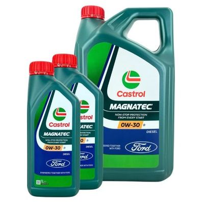 Ford Castrol Magnatec 0W-30 D 5 + 2 Liter