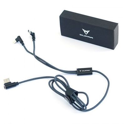 Seat CUPRA Ladekabel 3-in-1 USB Kabel Adapter Anschlusskabel OKD105520920