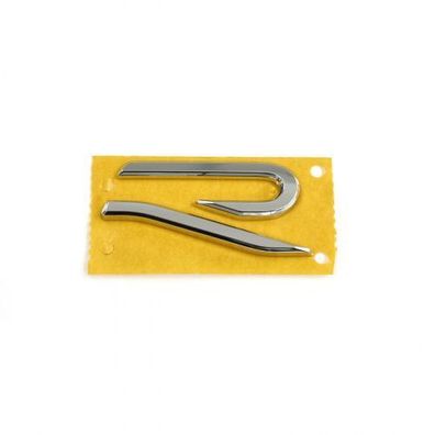 Original VW Schriftzug R Heckklappe Emblem Tuning Design Sport Logo chromglanz