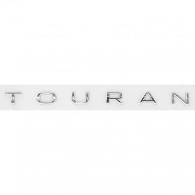 Original VW Touran 2 (5T) Schriftzug Aufkleber Emblem Heckklappe Logo chrom