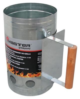 Anzündkamin Grillkohleanzünder Kompakt Kohlestarter Aus Stahl Grill Anzündhilfe