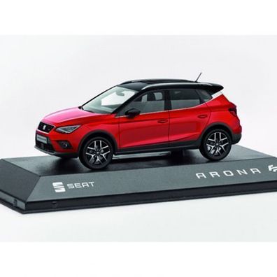 Seat Arona FR Modellauto 1:43 Original Miniatur rot 6H1099300HBQ