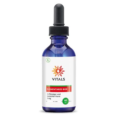 Elementares Bor, 60 ml von Vitals