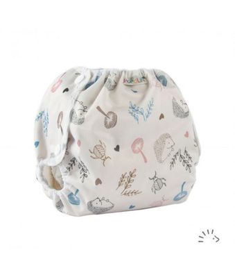 Popolini Überhose Vento Woodland Druckknopf - Size: S 3-6 kg
