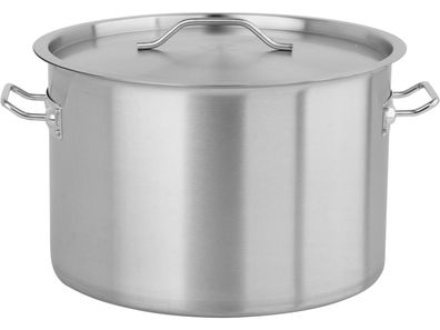 Profi Kochtopf Niedrig 36x24cm 24 Liter mit Deckel