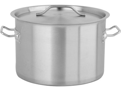Profi Kochtopf Niedrig 30x20cm 14 Liter mit Deckel