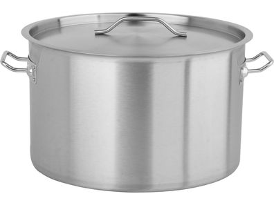 Profi Kochtopf Niedrig 50x30cm 58 Liter mit Deckel