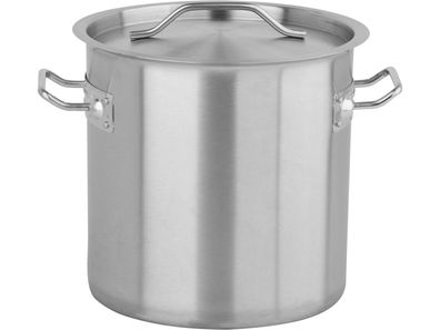 Profi Kochtopf HOCH 25x25cm 12 Liter mit Deckel
