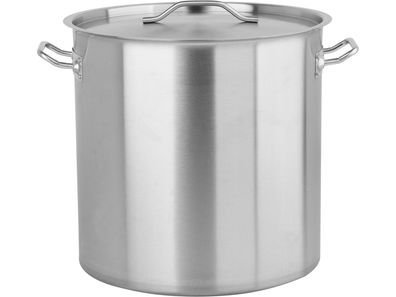 Profi Kochtopf HOCH 40x40cm 50 Liter mit Deckel