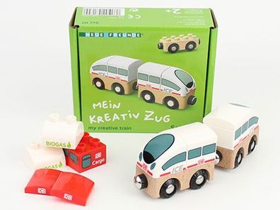 Noppi | Mein Kreativ Zug Set: ICE und Güterzug