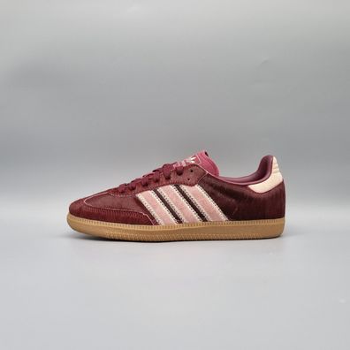 adidas Samba OG Maroon Sand Strata Pony (Women´s) - JP5330 - NEU/OVP
