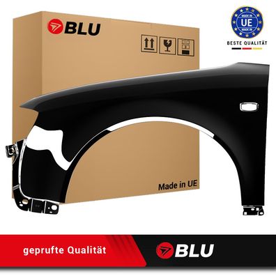 Kotflügel AUDI A4 B6 LY9B LINKS Schwarz 2000-2004 Vorderseite Lackiert NEU