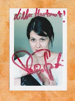 Daniela Golpashin (österreichische Theater- und Filmschauspielerin ) - pers. signiert