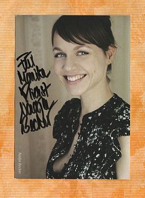 Nadja Becker ( deutsche Schauspielerin, ) - persönlich signiert