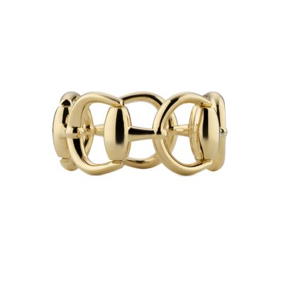GUCCI - YBC831316001 - ROSBIT RING in Gelbgold