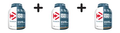 3 x Dymatize ISO 100 (2264g) Chocolate Peanut
