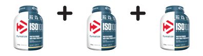 3 x Dymatize ISO 100 (2264g) Gourmet Vanilla