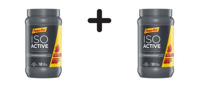 2 x Powerbar Isoactive (600g) Red Fruit Punch