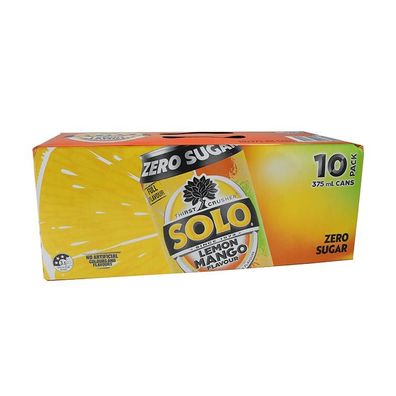 SOLO Lemon Mango - Australian Import 10x375 ml