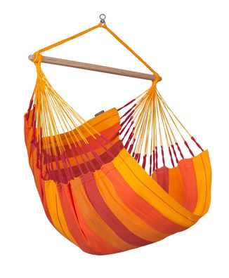 La Siesta Habana Volcano Comfort Hängesessel Orange Hängestuhl