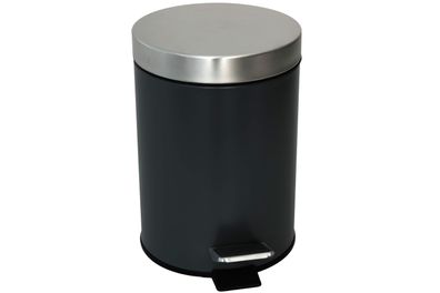Tretmülleimer Homeline 3 Liter schwarz Mülleimer Kosmetik Eimer