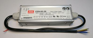 Mean Well CEN-60-36 LED Netzteil KSQ 60W 36V 1,7A CC+CV einstellbar IP66