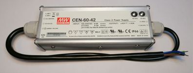 Mean Well CEN-60-42 LED Netzteil KSQ 42V 1,45A CC+CV einstellbar IP66