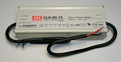 Mean Well CLG-60-15 Led Netzteil KSQ 60W 15V 4A CV+CC