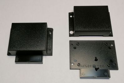 ABS Gehäuse KG521 schwarz 54X45X21mm inkl Schrauben