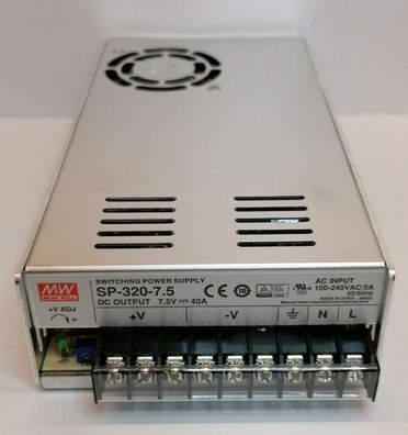 Mean Well SP-320-7.5 Netzteil Case 320W 7.5V 40A CV