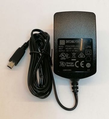 Phihong PSAC05R-050L6B Steckernetzteil 5W 5V 1A Mini-B USB Stecker CV