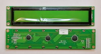 LCD Display STN DEM20233SYH-LY 20x2 schwarz/gelb 180x40x13,9mm Display Elektronik