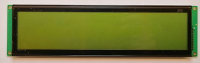 LCD STN Display DEM40492SYH-PY 40x4 schwarz/gelb Display Elektronik