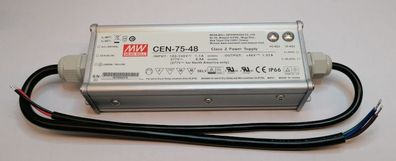 Mean Well CEN-75-48 LED Netzteil KSQ 75W 48V 1,57A CC+CV einstellbar IP66