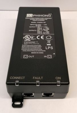 Phihong POE90U-1BT POE Netzteil Injektor 1-Port 90W 56V/1,6A