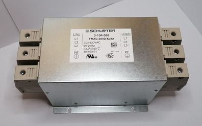Schurter Netzfilter FMAC-394D-K312 NEO 3-104-588 3-Phasig 520VAC 230A