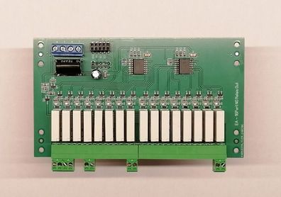 EA I2C Baugruppe 16 Port Output Relaiskarte 16x1NO