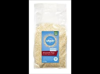 Davert 3x Amaranth Pops glutenfrei 125g 125g