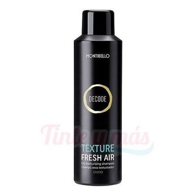 Montibello Decode Texture -Fresh Air - Champu Seco Texturizador 200 Ml